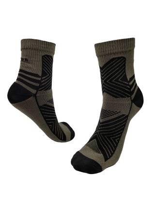 Термошкарпетки літні Tribe Trekking Summer T-KB-0005 38-40 Olive-Black