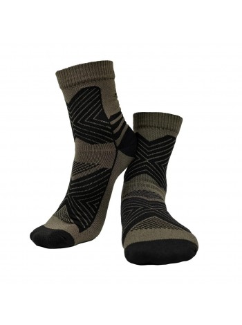 Літні термошкарпетки Tribe Trekking Summer T-KB-0005 41-43 Olive-Black