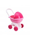 Ігрова коляска для ляльок Technok Toys 46х48х29 см Рожевий (117242)