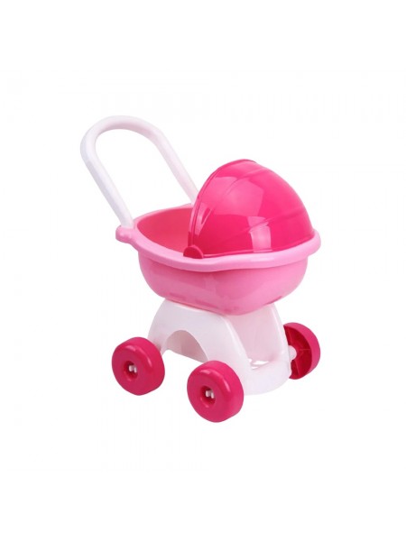 Ігрова коляска для ляльок Technok Toys 46х48х29 см Рожевий (117242)