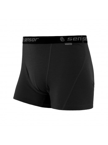 Чоловічі термотруси Sensor MERINO ACTIVE L Чорний
