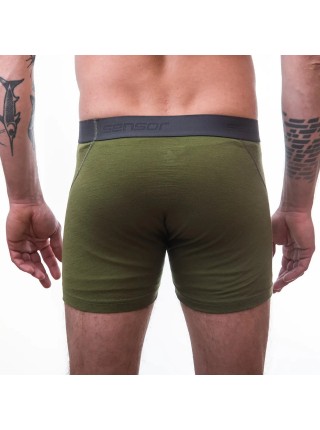 Тертуси для чоловіків Sensor MERINO ACTIVE safari M Зелений