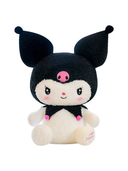 М'яка іграшка плюшева Hello Kitty з аніме Куромі 120 см Чорно-білий (886)