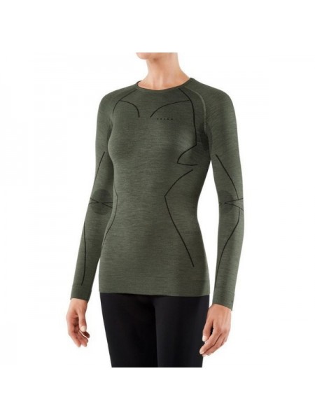 Термокофта Falke ESS Wool-Tech W L Olive (1097-33211-7830 L)