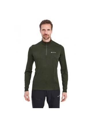 Термокофта Montane Dart XT Zip Neck L Midnight Grey (1004-MDXZNMNGN16)