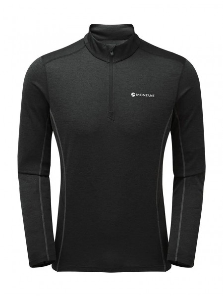 Термокофта Montane Dart XT Zip Neck M Black (1004-MDXZNBLAM16)