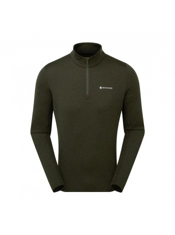 Термокофта Montane Dart XT Zip Neck L Oak Green (1004-MDXZNOAKN16)