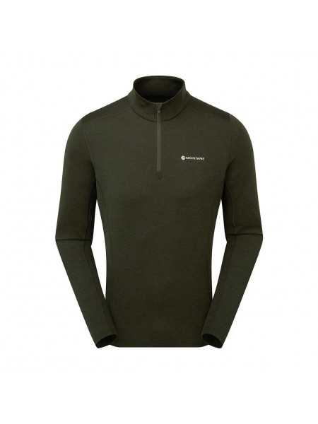 Термокофта Montane Dart XT Zip Neck L Oak Green (1004-MDXZNOAKN16)
