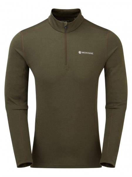 Термокофта Montane Dart Zip Neck M Kelp Green (1004-MDRZNKELM12)