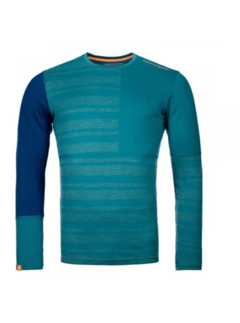 Термокофта Ortovox 185 Rock'n'Wool Long Sleeve Mns M Різнокольоровий (1054-025.001.0155)