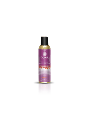 Масажна олія DONA Massage Oil SASSY — TROPICAL TEASE (110 мл) з феромонами й афродизіаками