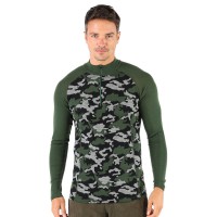 Термокофта Woolona Asker Zip M Різнобарвний (WOO-ASKER —ZIP-GR-M)