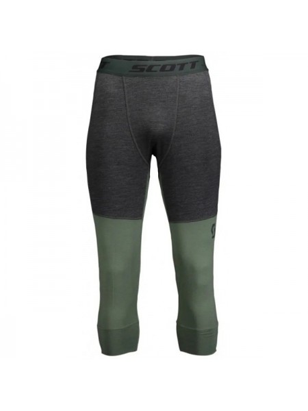 Термоштаны Scott Defined Merino XXL Green Dark Grey (1081-277773.7038.010)