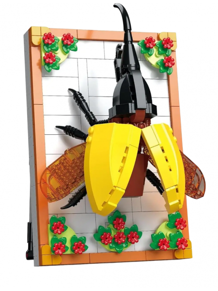 Дитячий конструктор Loz Unicorn beetle 425 деталей Різнобарвний (161996)