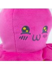 М'яка іграшка Kidsqo Восьминіг перевертень 11 см малиново-жовтий (KD654)