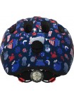 Велосипедний дитячий шолом ABUS SMILEY 2.1 M Blue Maritim (817991)