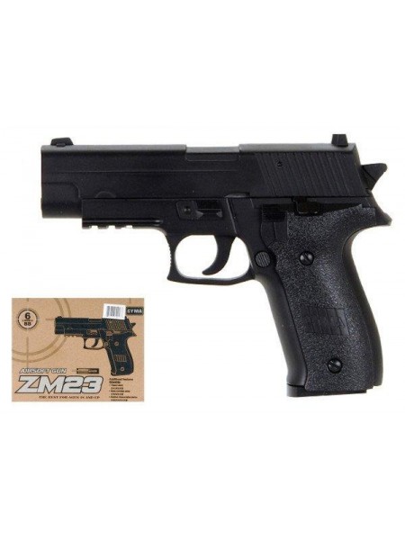 Пістолет Cyma ZM23 з кульками Чорний