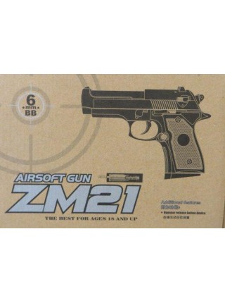 Пістолет Cyma ZM21 метал Чорний