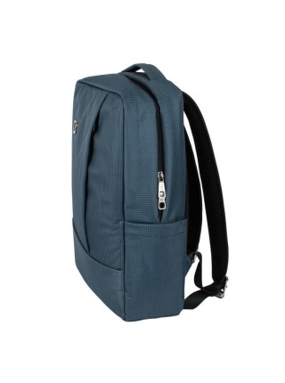 Рюкзак міський Dasfour Check Ln 14.1" Blue-Green (21985)
