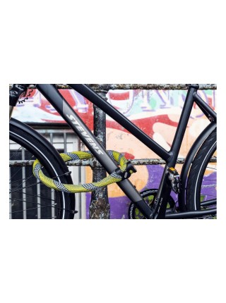 Велозамок ABUS 7210/110 IvyTex Racing Yellow (877827)