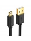 Кабель Mini USB Ugreen US132 для заряджання та передавання даних 3 м Чорний (10386)