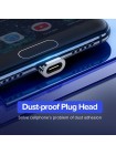Магнітний кабель Micro USB Ugreen для заряджання та передавання даних 1 м Чорний (60207+60209)