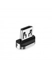 Магнітний кабель Micro USB Ugreen для заряджання та передавання даних 1 м Чорний (60207+60209) 60209d2, Комплектація: Наконечник (без кабелю), Наконечник Micro USB (без кабелю), Micro USB, Конектори, Silver