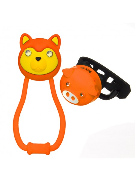 Набір дитячих мигалок KLS Animal Orange (8585019399748)
