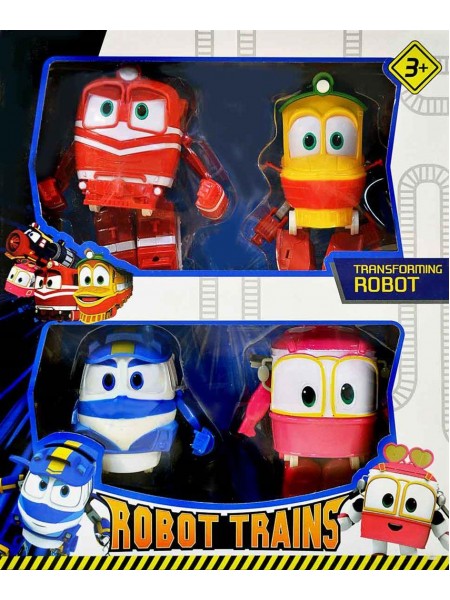 Іграшка робот "Robot Trains" — 4 шт. у комплекті (BL1899)