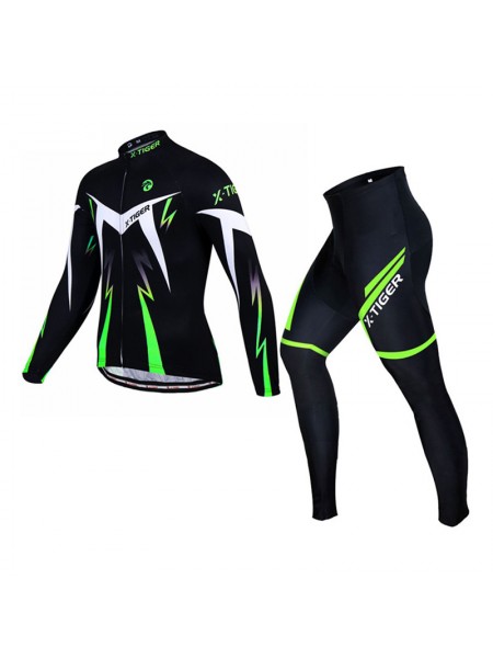 Велокостюм для чоловіків X-Tiger XM-CT-013 Trousers Green 3XL (5107-18001)