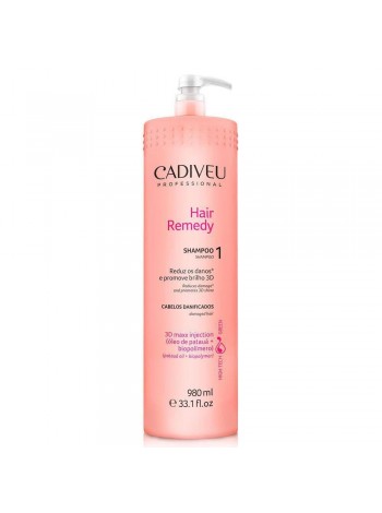 Шампунь для реконструкції волосся Cadiveu Hair Remedy Shampoo 980 ml (HR00003)