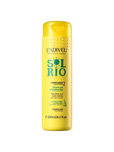 Кондиціонер для зміцнення волосся Cadiveu Sol do Rio Condicionador 250ml (SR00002)