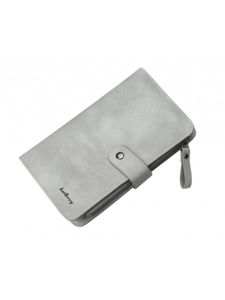 Жіночий гаманець BAELLERRY New Fashion Women Wallet шкіряне портмоне Сірий (SUN1663)