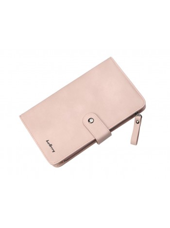 Жіночий гаманець BAELLERRY New Fashion Women Wallet шкіряне портмоне Рожевий (SUN1665)