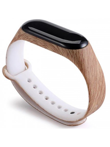 Ремінець Painted Strap для Xiaomi Mi Band 3 / 4 Wood Texture