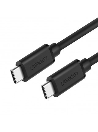 Кабель USB Type-C to Type-C Ugreen US286 з підтримкою PD QC 3.0 2м Чорний