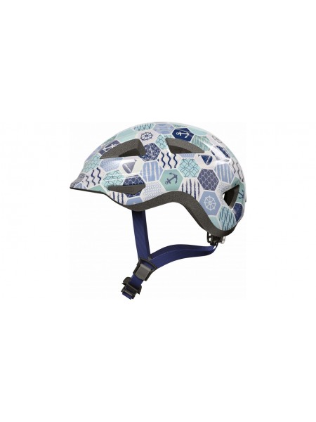 Велосипедний дитячий шолом ABUS ANUKY 2.0 S 46-51 Blue Sea
