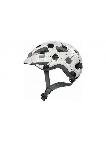 Велосипедний дитячий шолом ABUS ANUKY 2.0 S 46-51 White Football