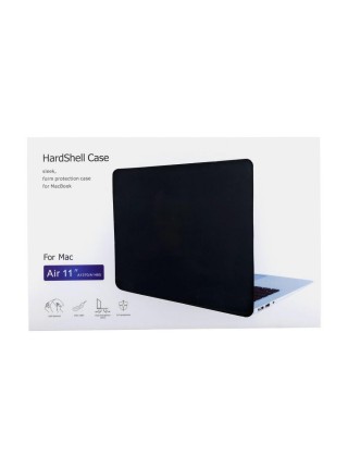 Чехол накладка Crystal Case для Apple Macbook Air 11.6 Black