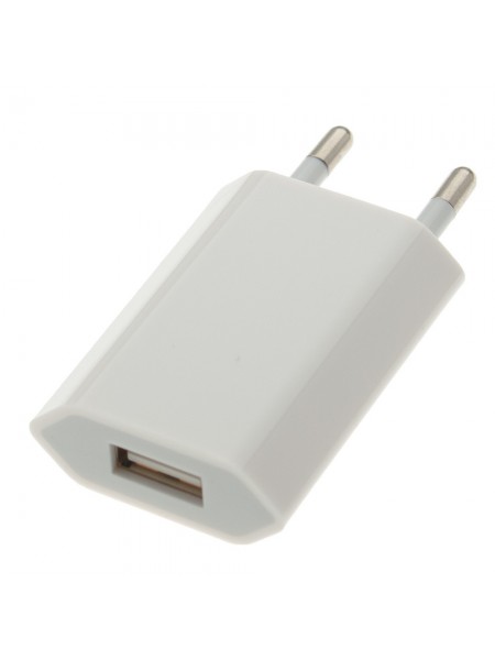 Зарядний пристрій Wuw C72 1 USB Power Adapter Білий