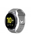 Ремінець BeWatch для Samsung Galaxy Watch 42  ⁇  3 41 mm  ⁇  Active Active 2 силіконовий 20 мм Wave Сірий