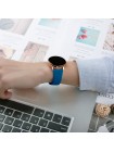 Ремінець BeWatch для Xiaomi Amazfit Stratos 3  ⁇  GTR 47  ⁇  GTR 2 силіконовий 22 мм Синій (1020305)