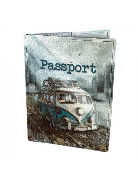 Обкладинка для паспорта шкіряна DevayS Maker 01-01-423 Різнобарвний