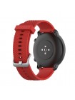 Ремінець силіконовий 20 мм для Samsung Galaxy Watch 42  ⁇  3 41 mm  ⁇  Active  ⁇  Active 2 BeWatch GT Червоний