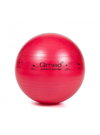 Фітбол — Qmed ABS Gym Ball 55 см Червоний