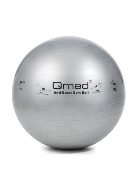 Фітбол — Qmed ABS Gym Ball 85 см Сірий