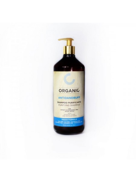 Органічний шампунь очищувальний проти лупи Punti di Vista Organic Purifying Shampoo Vegan Formula 1000 мл