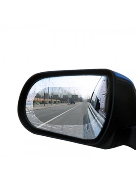 Антидощ плівка SUNROZ Anti-fog Film для автомобіля на бічне дзеркало заднього огляду 10x14 см (SUN2220)