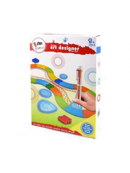 Набір для творчості ART GAME Art Designer дитячий спірограф (SUN2253)