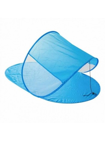 Автоматичний пляжний намет-підстилка Beach Camp 1.1х1.8х0.8 см Блакитний